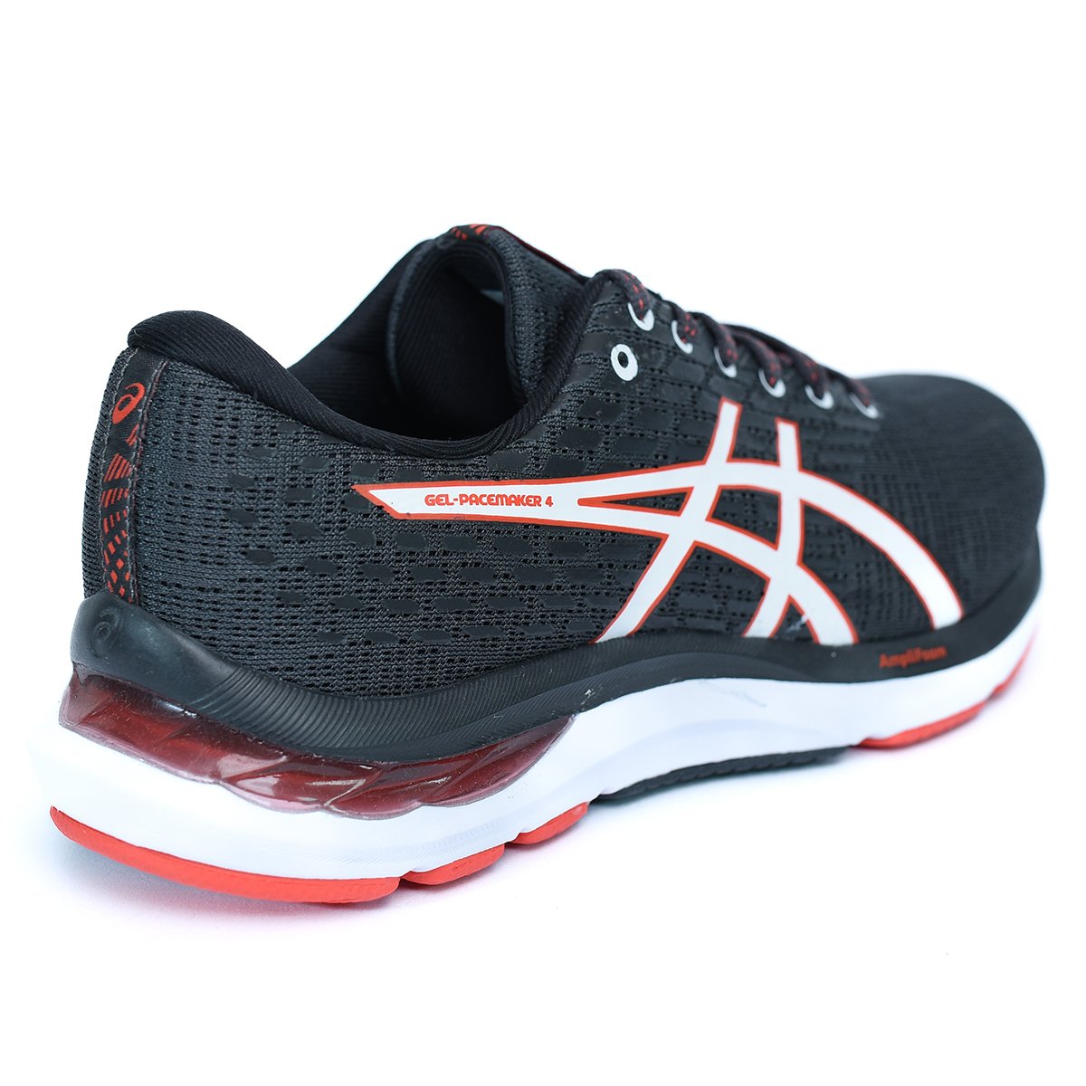 Tênis Asics Gel-Pacemaker 4 Masculino - Grafite e Vermelho Cinza 4
