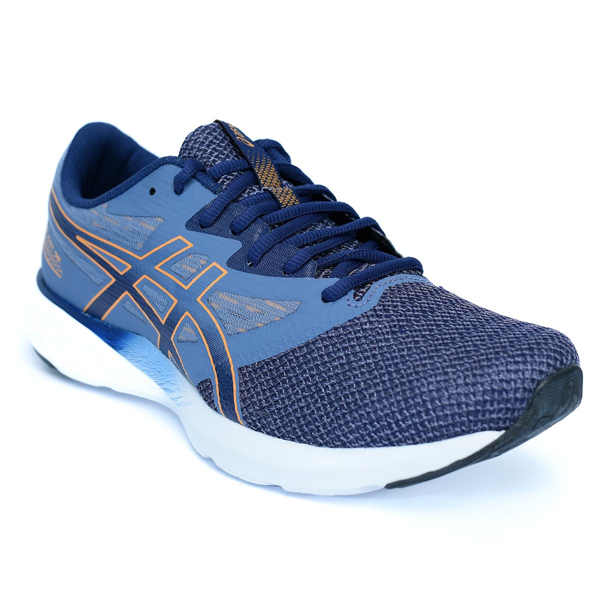 Tênis Asics Fuzeblast Se Masculino - Azul e Laranja Azul