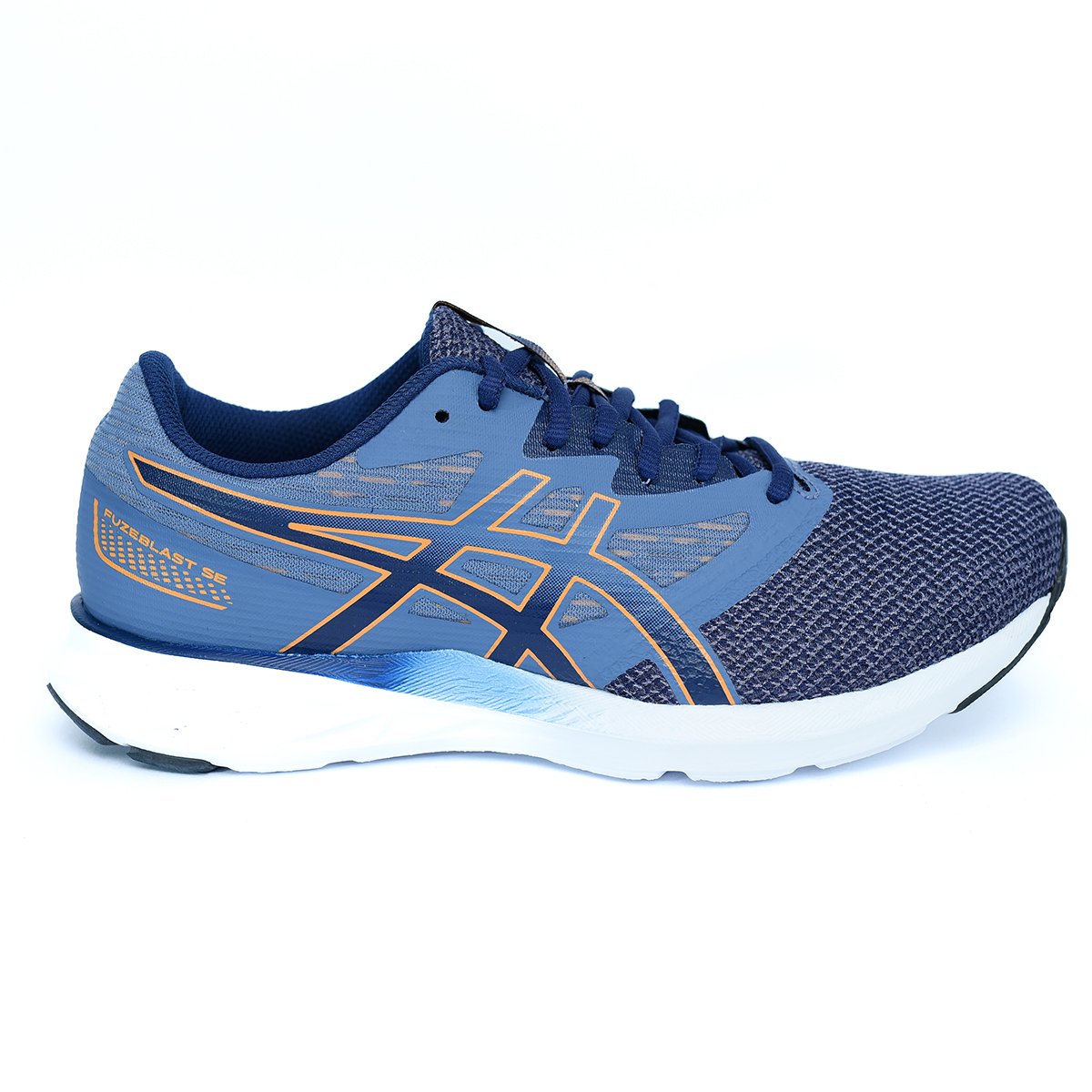 Tênis Asics Fuzeblast Se Masculino - Azul e Laranja Azul