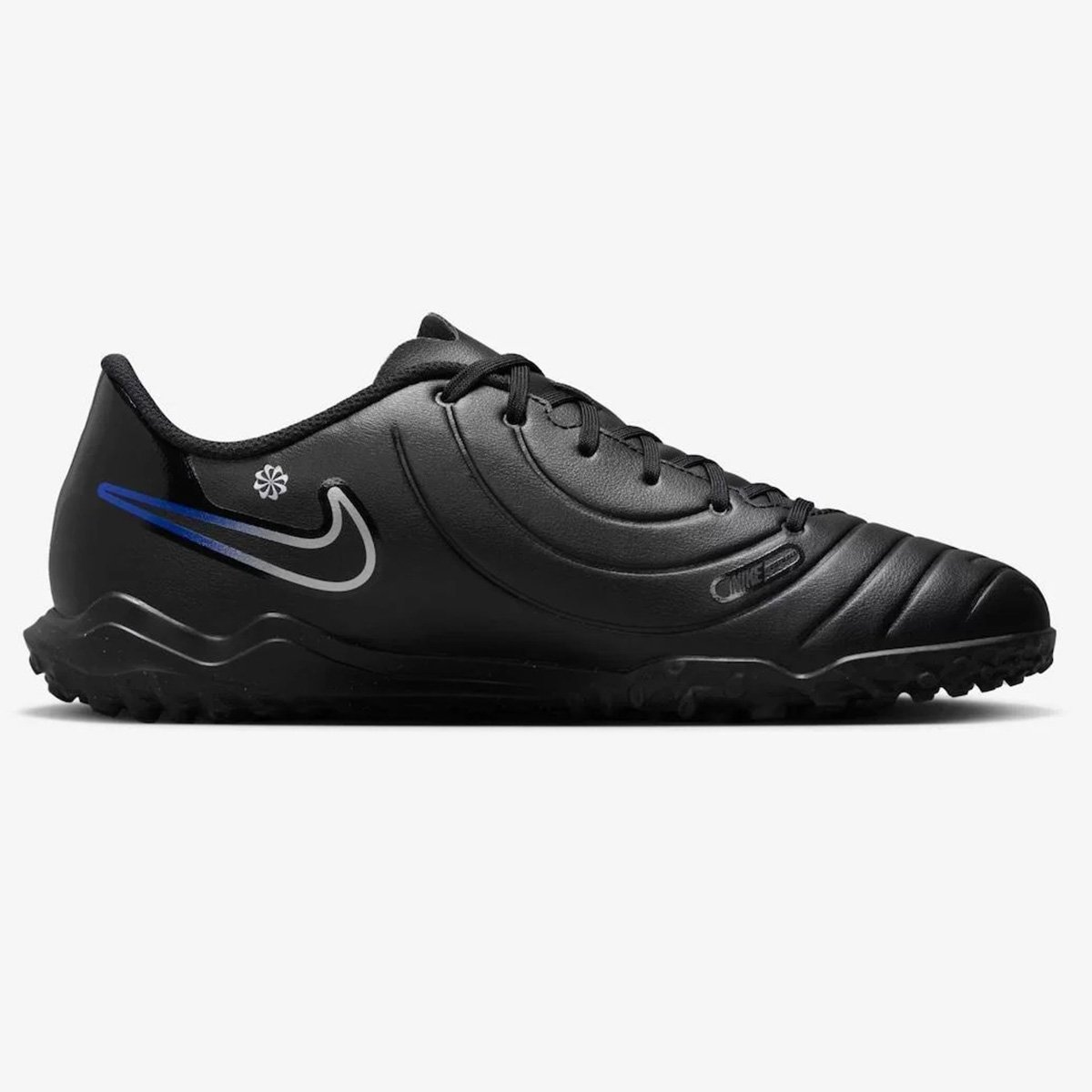 Chuteira Society Nike Legend Tiempo 10 Club - Preto Preto 4