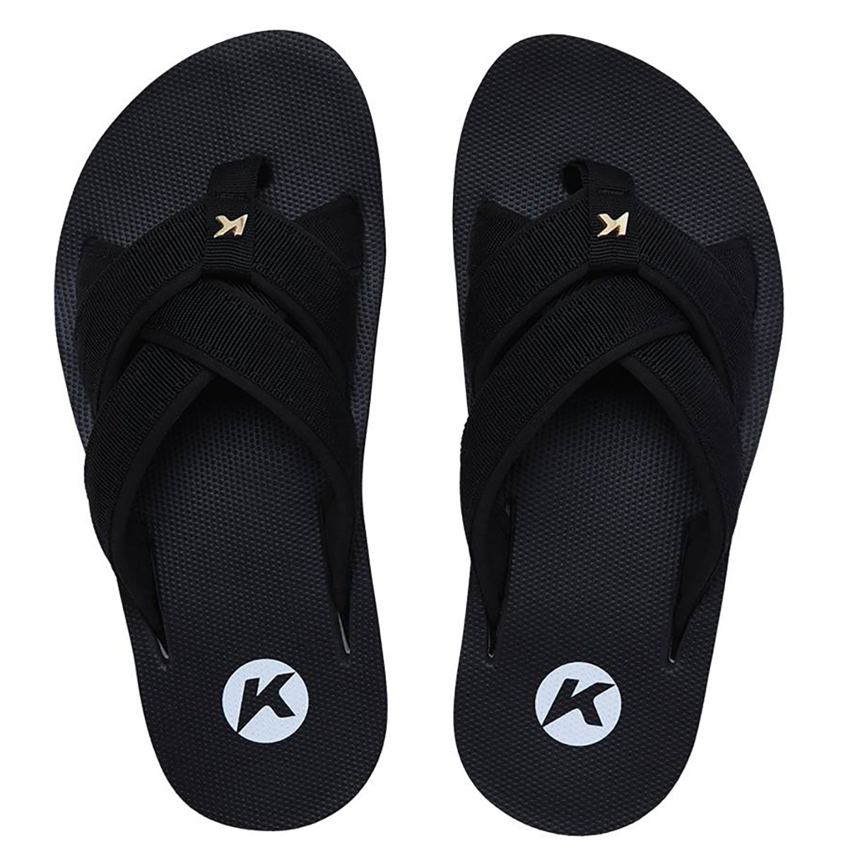 Chinelo Kenner Kyra Spider Pro Feminino - Preto Preto 2