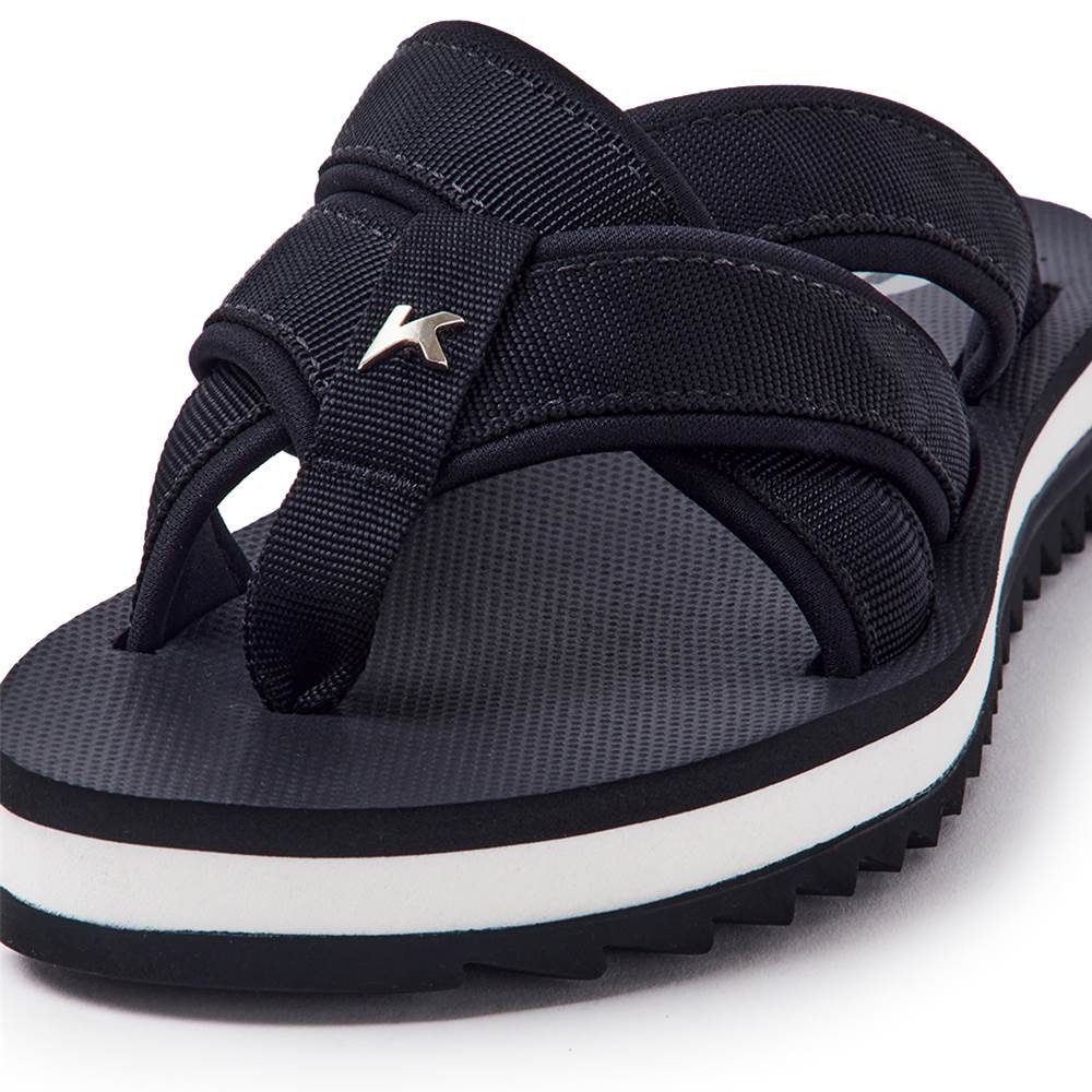 Chinelo Kenner Kyra Spider Pro Feminino - Preto Preto 4