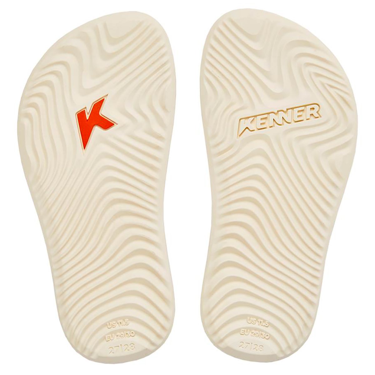 Chinelo Infantil Kenner New Summer Kids - Preto e Branco Preto 5