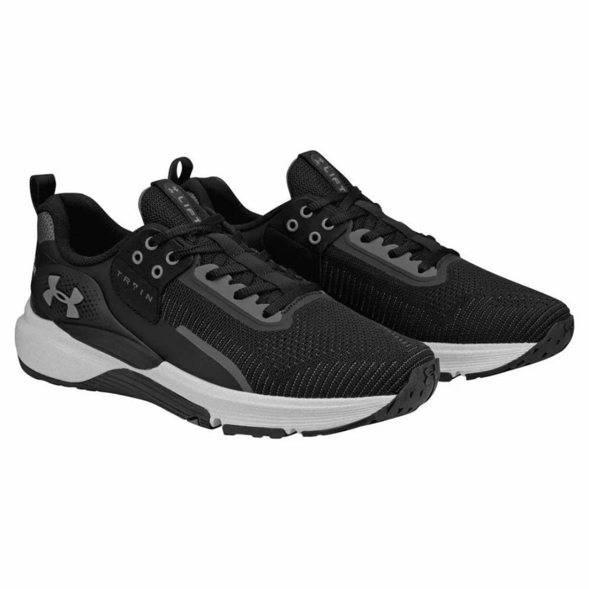 Tênis Under Armour Tribase Lift Unissex Preto Cross Training - Preto Preto 4