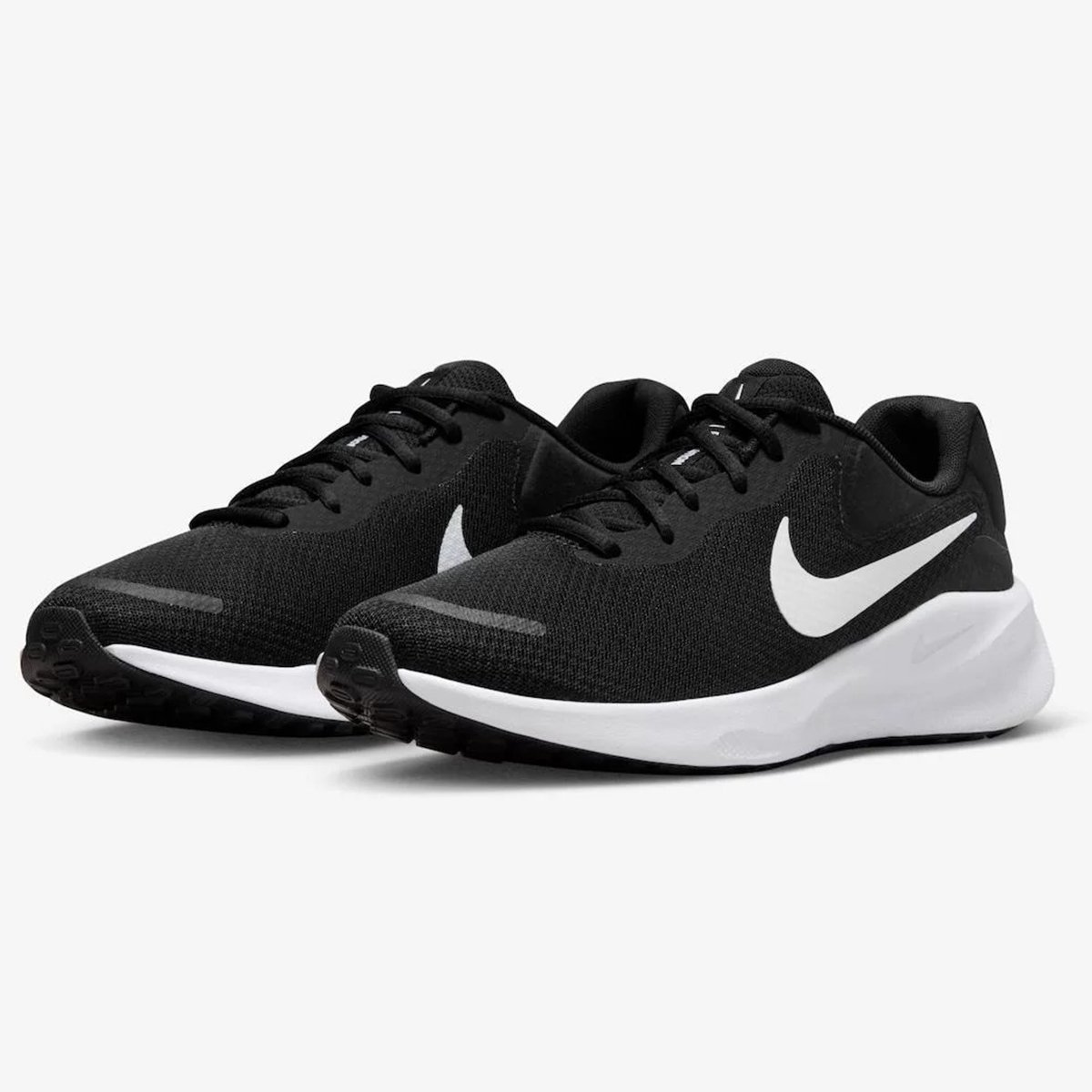 Tênis Nike Revolution 7 Feminino - Preto e Branco Preto - Renner