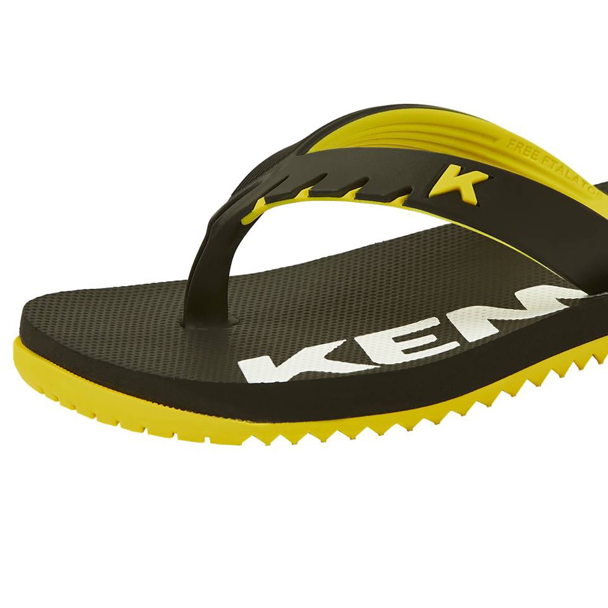 Chinelo Infantil Kenner Red Kids - Preto e Amarelo Preto 4