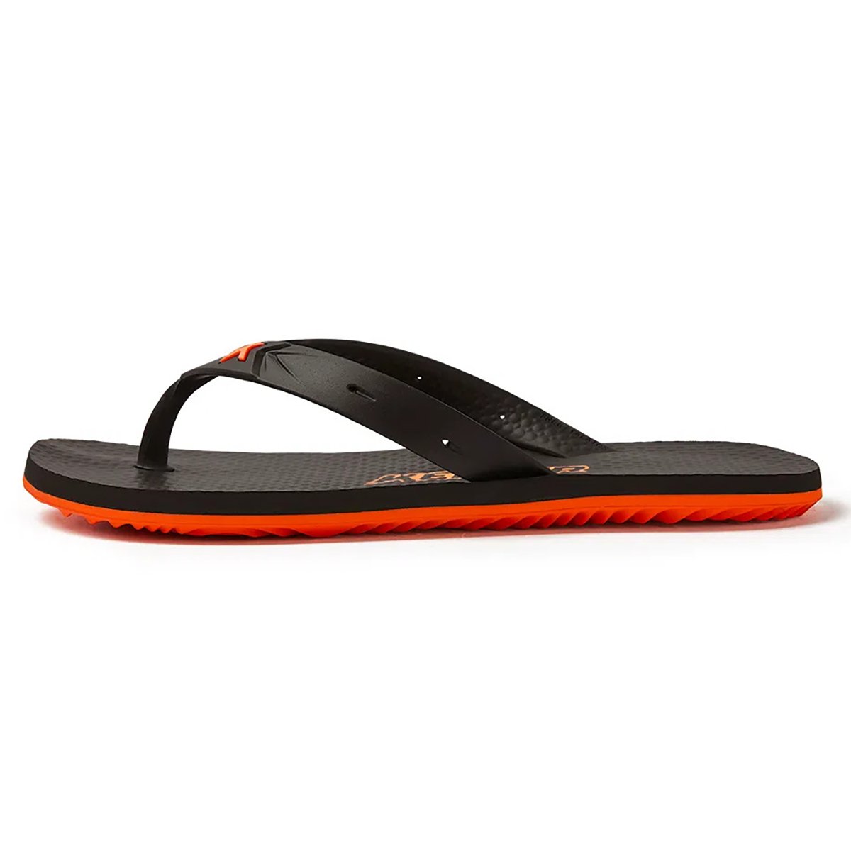 Chinelo Kenner New Summer Masculino - Preto e Laranja Preto 3