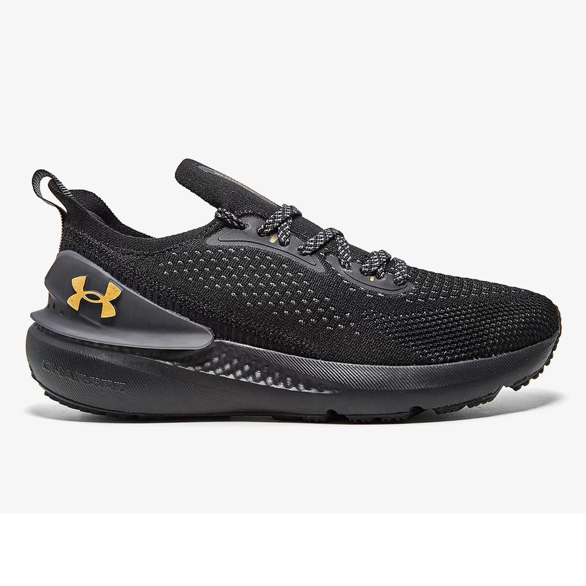 Tênis Under Armour Ch.Quicker - Preto e Dourado Preto 2