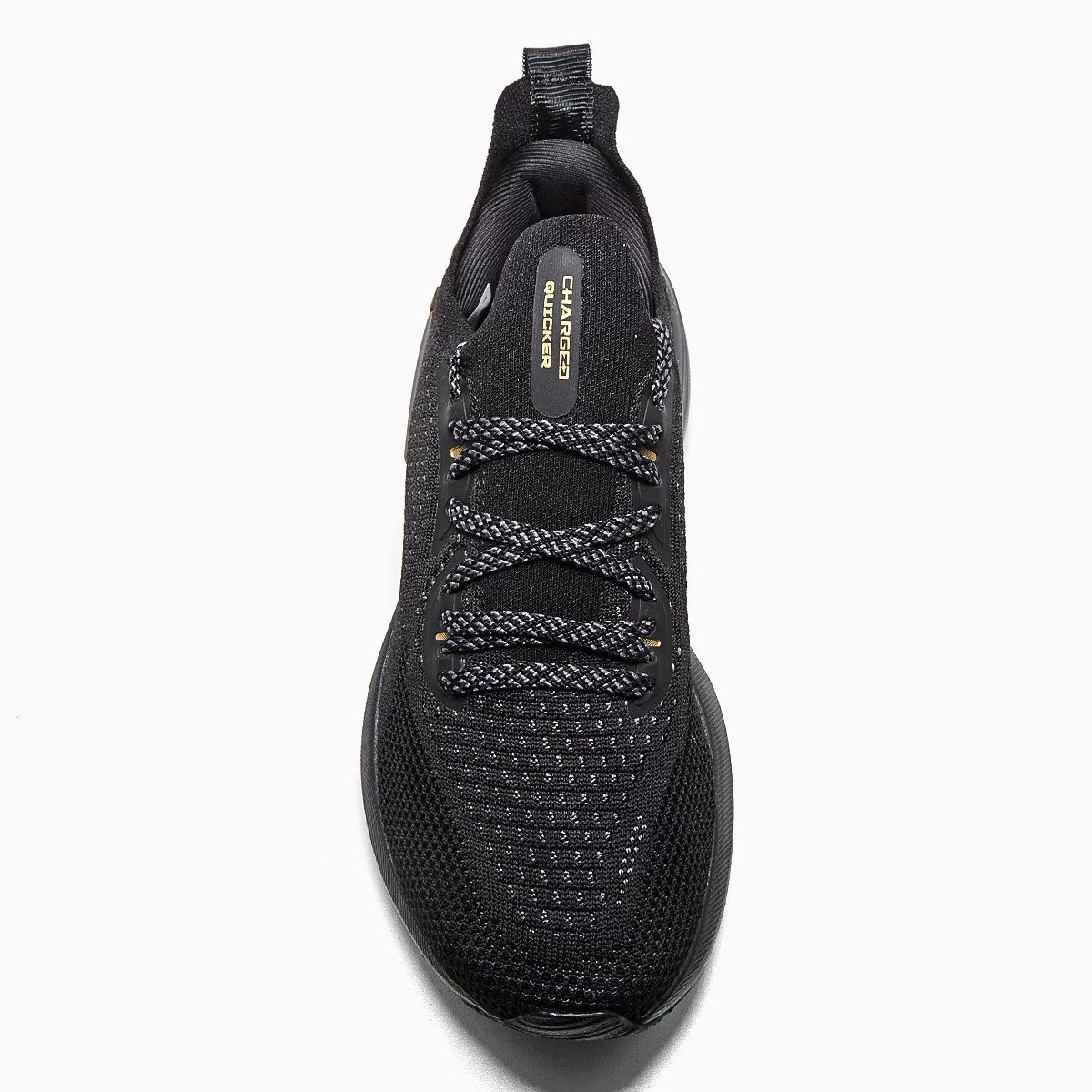 Tênis Under Armour Ch.Quicker - Preto e Dourado Preto 3