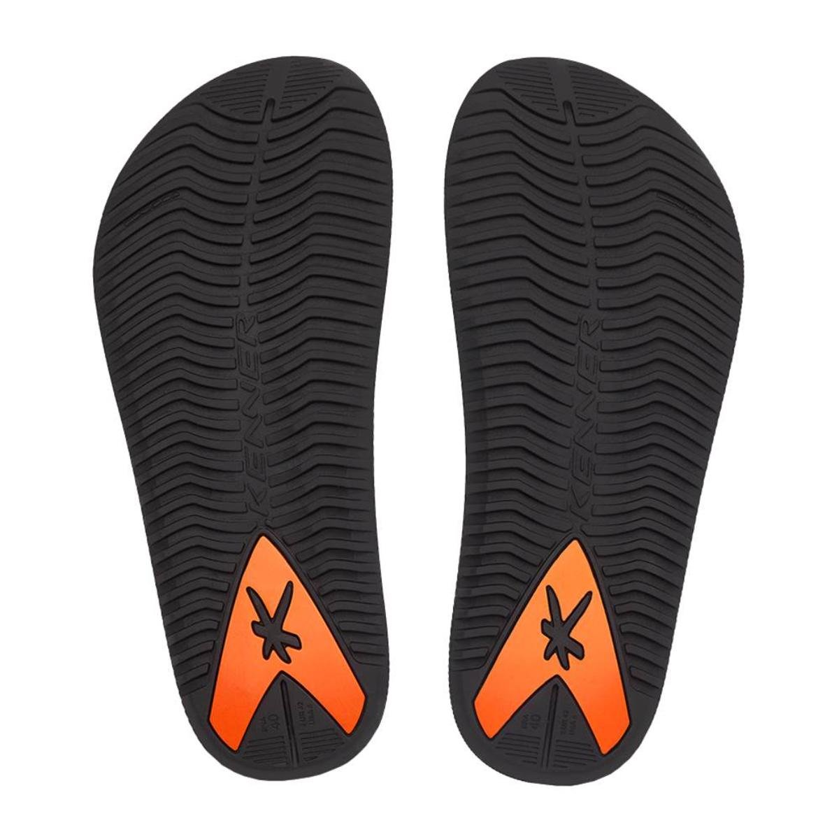 Chinelo Kenner Kick S Up Masculino - Preto e Cinza Preto 5