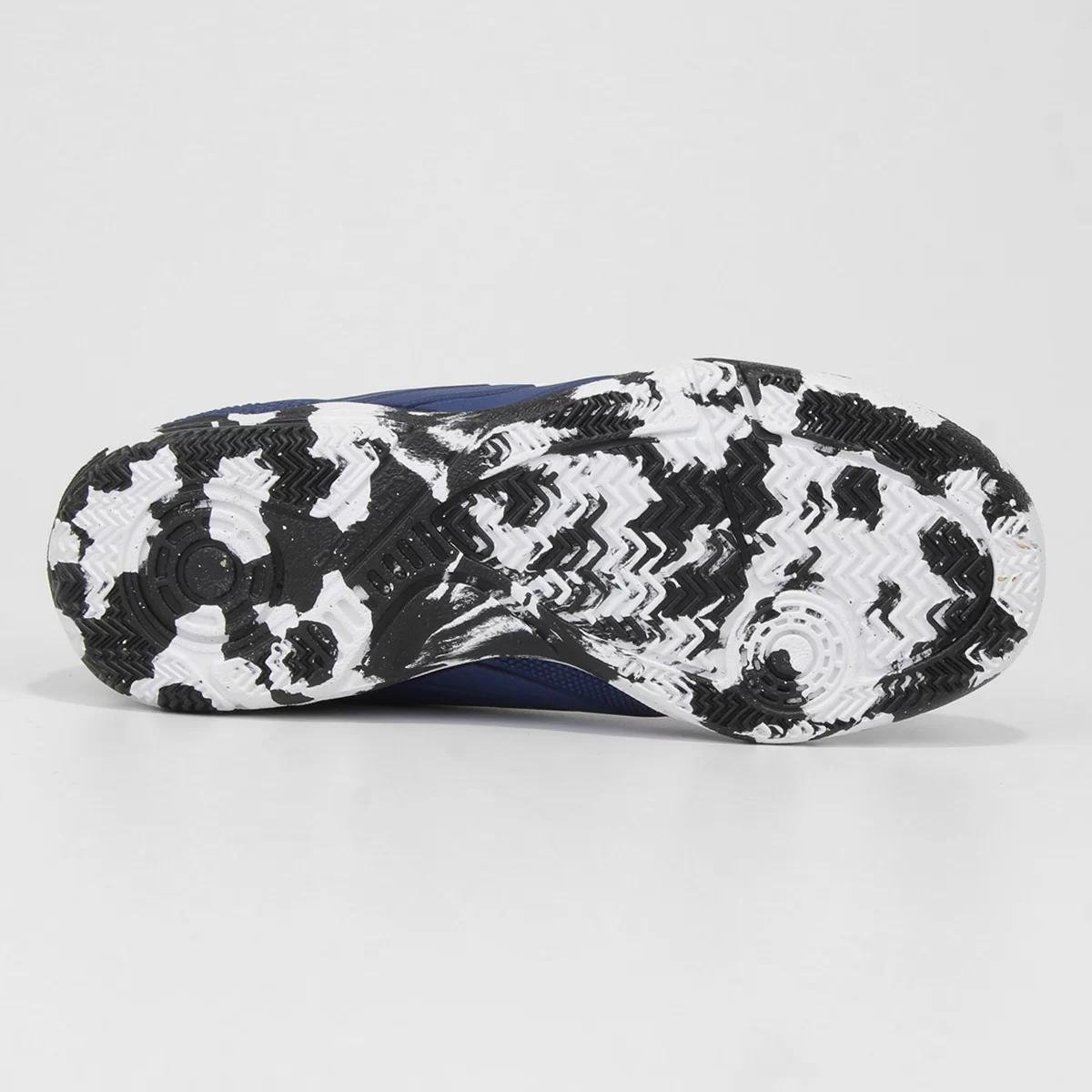 Chuteira Futsal Infantil Penalty Matis XXI - Marinho e Preto Azul 5