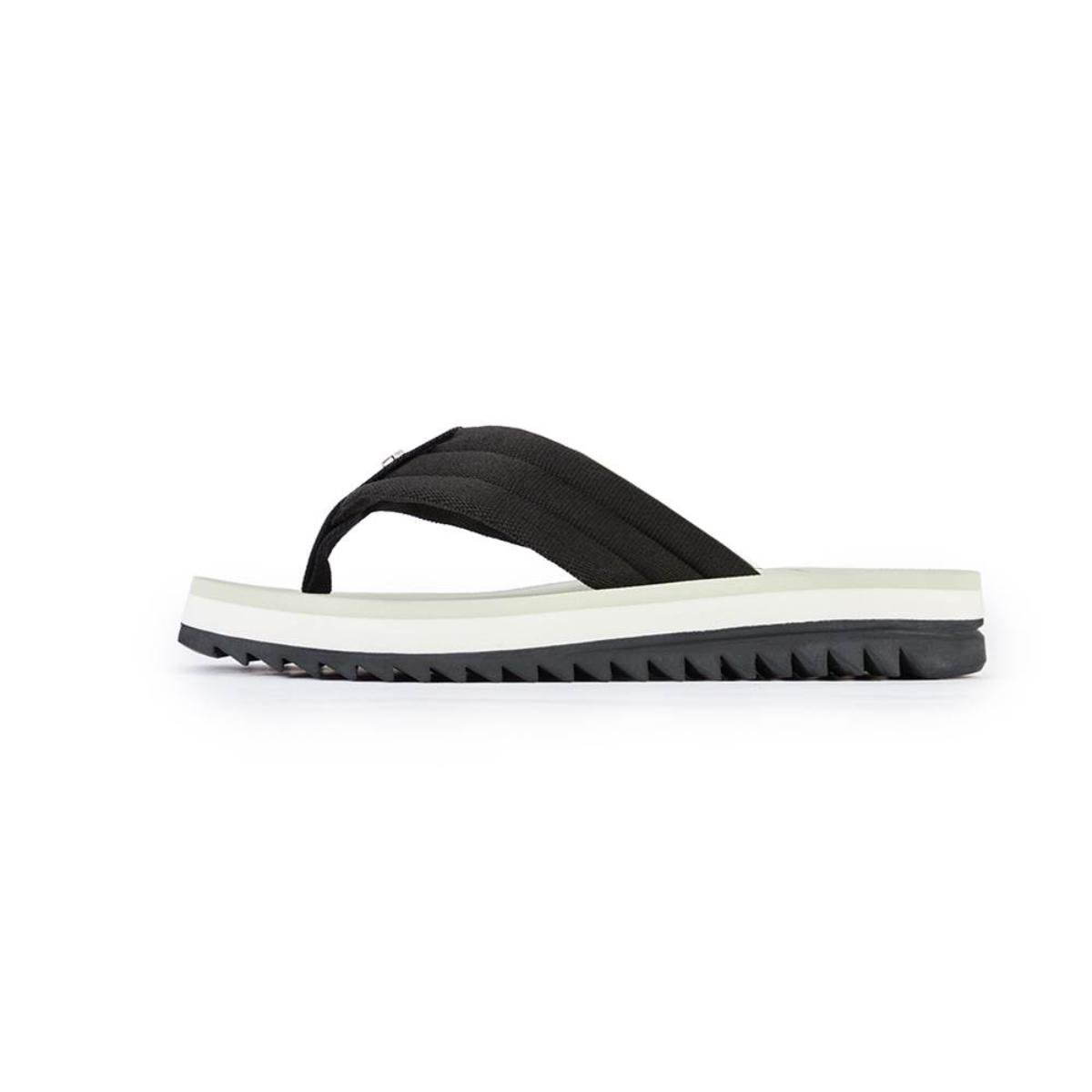 Chinelo Kenner Kyra Pro Comfy Feminino - Branco e Preto Branco 3
