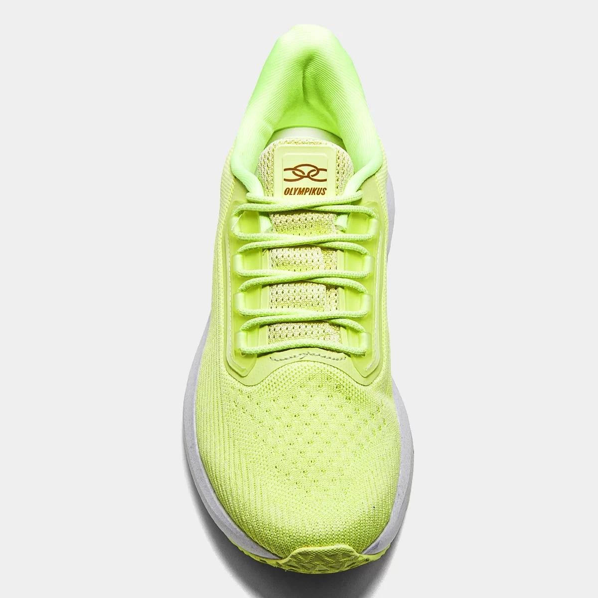 Tênis Olympikus Hybrid Feminino - Verde Limão Amarelo 3