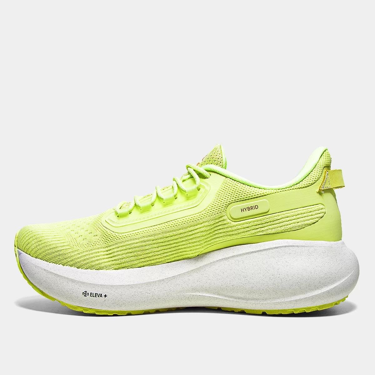 Tênis Olympikus Hybrid Feminino - Verde Limão Amarelo 4