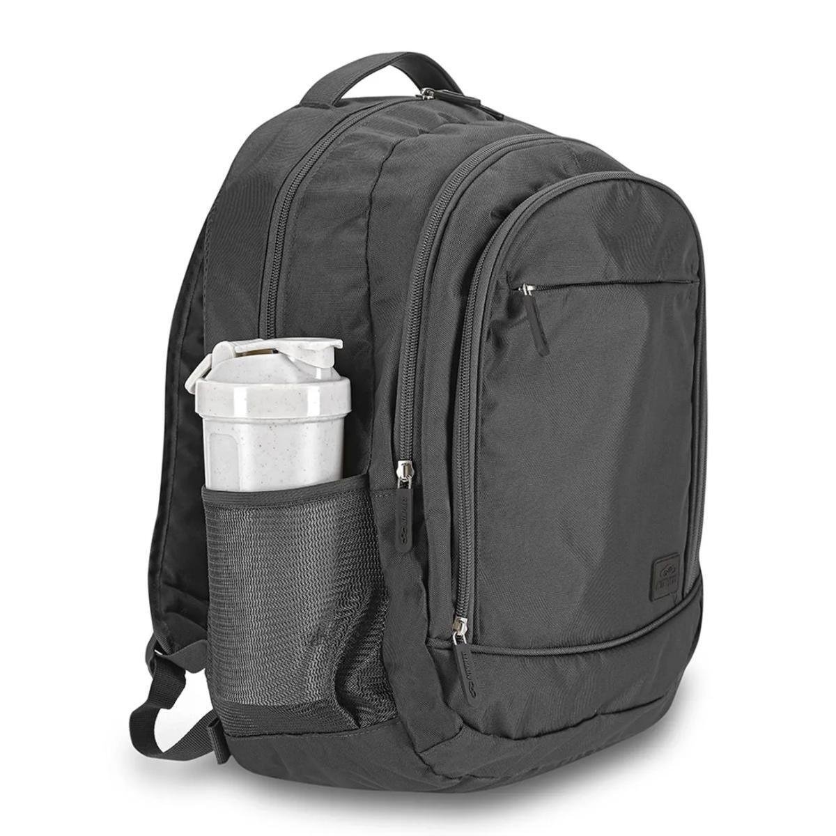 Mochila Olympikus Prime - Preto e Cinza Cinza 2