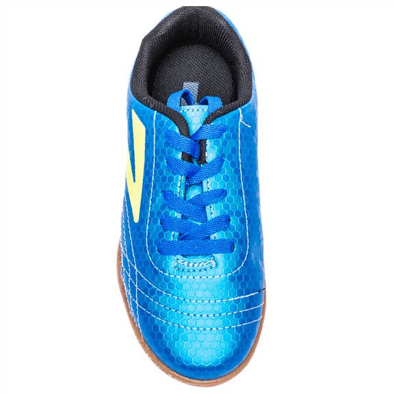 Chuteira Infantil Society Molekinho - Azul e Amarelo Azul 3