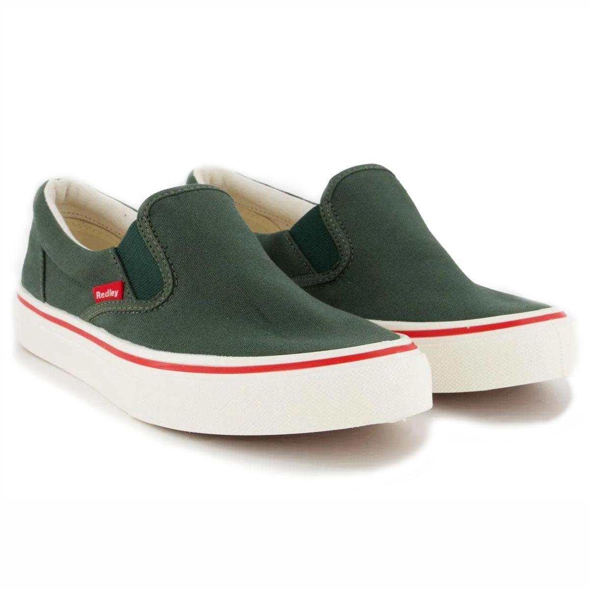 Tênis Slip On Redley Originals Masculino - Verde Verde 1