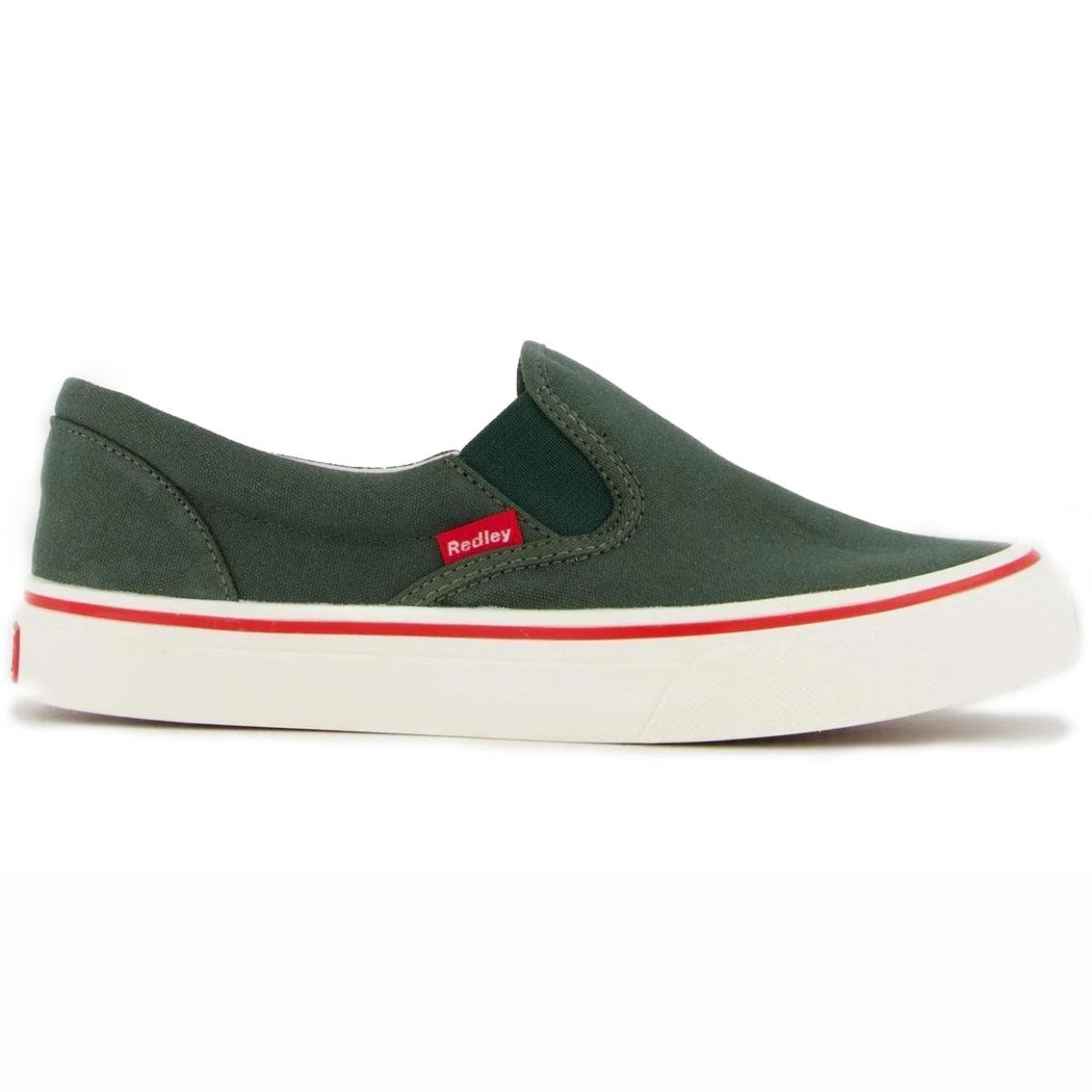 Tênis Slip On Redley Originals Masculino - Verde Verde 2
