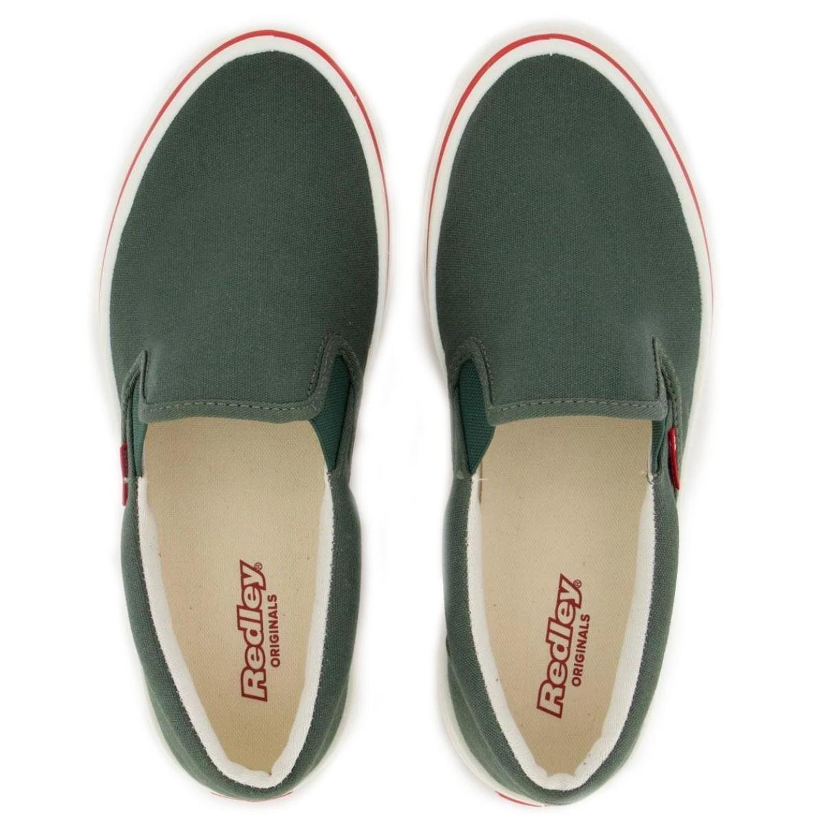 Tênis Slip On Redley Originals Masculino - Verde Verde 3
