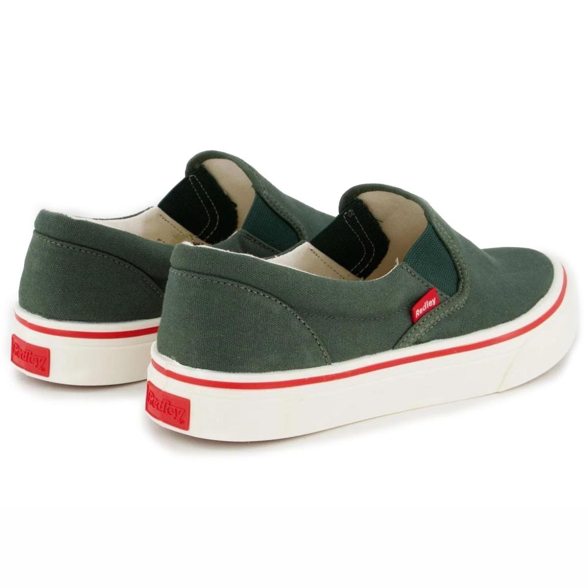 Tênis Slip On Redley Originals Masculino - Verde Verde 4