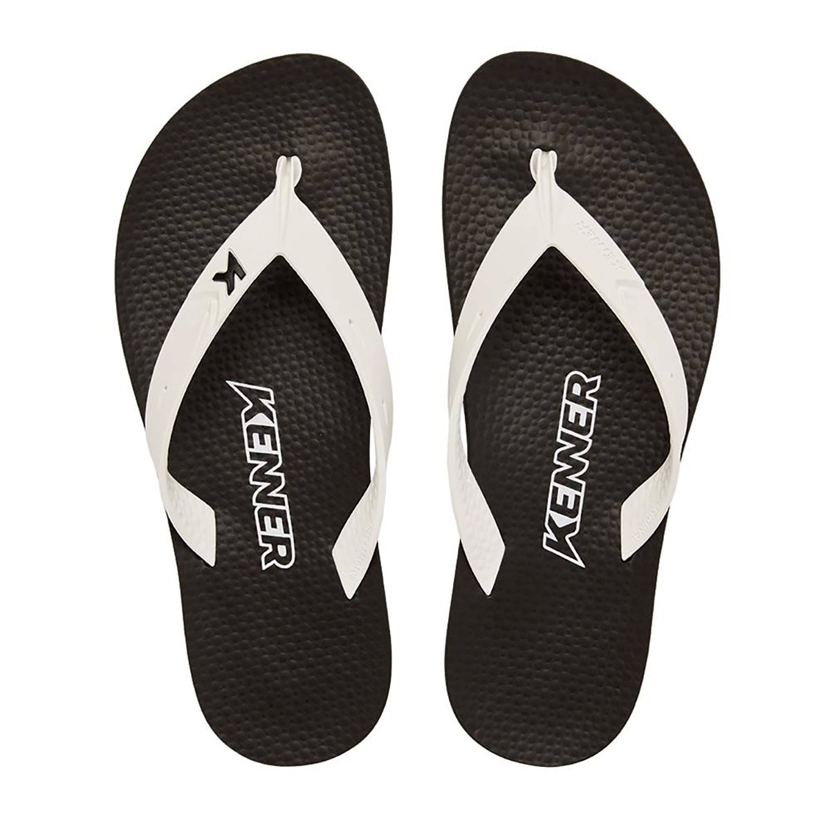 Chinelo Kenner New Summer Masculino - Preto e Branco Preto/Branco 2