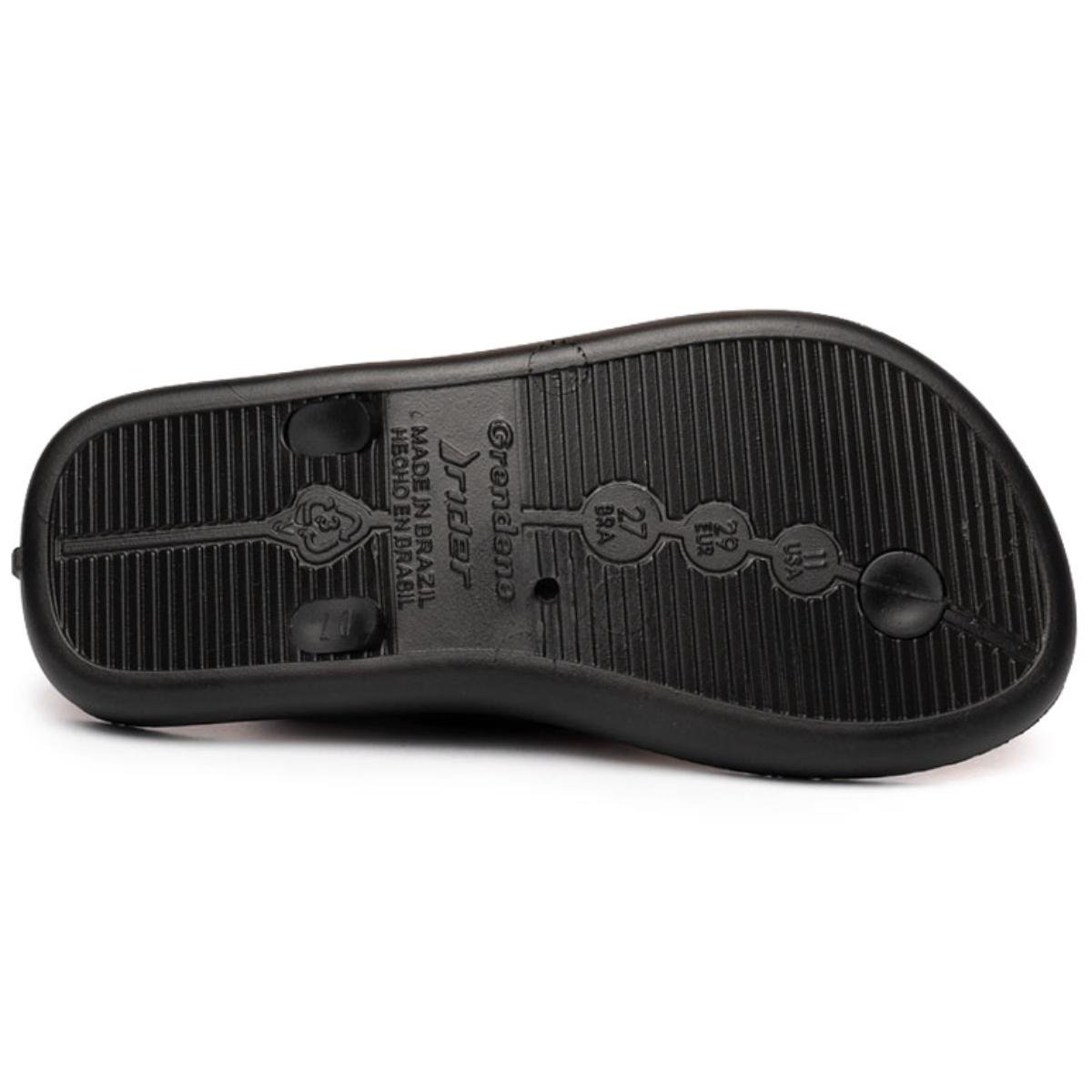 Chinelo Infantil Rider Feel Urban - Preto e Vermelho Preto/Vermelho 5