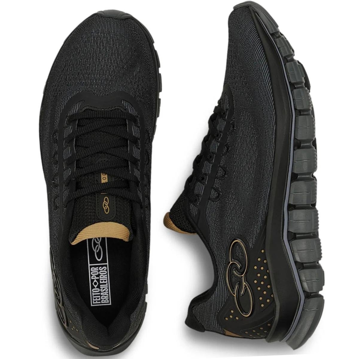 Tênis Olympikus Bloco Masculino - Preto Preto 3