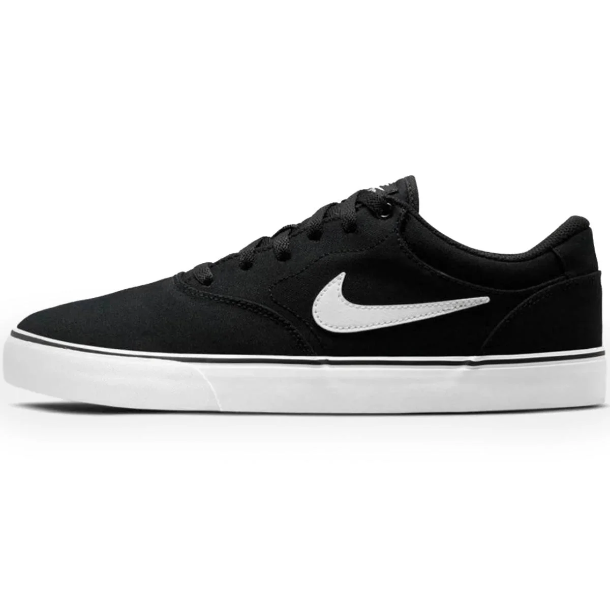 Tênis Nike SB Chron 2 Canvas Unissex - Preto Preto 2