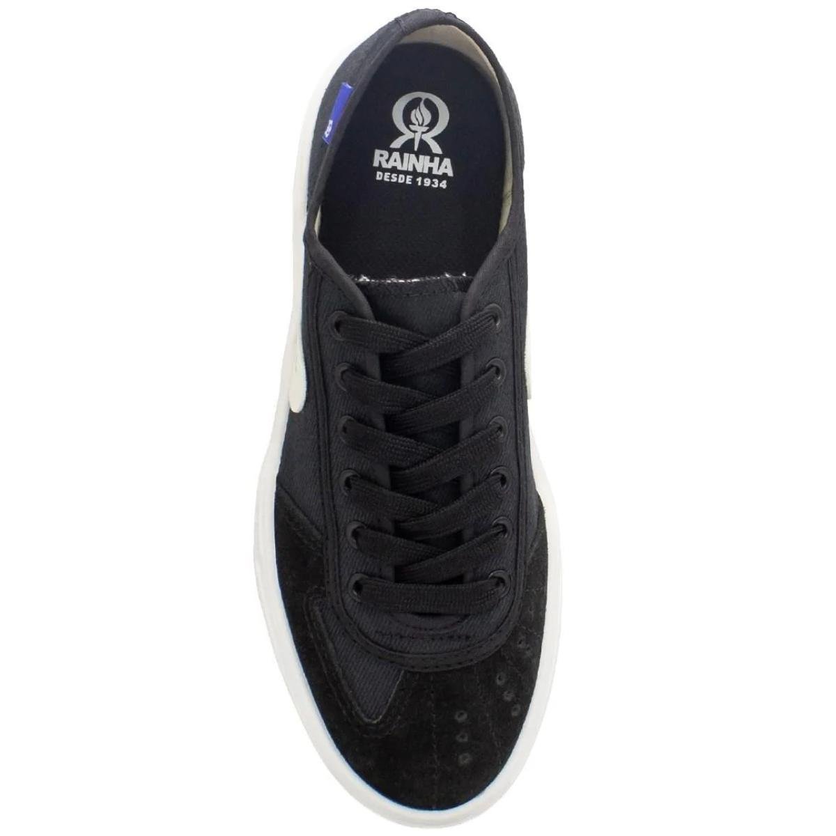 Tênis Rainha Unissex VL 2500 Confort - Preto e Branco Preto/Branco 3