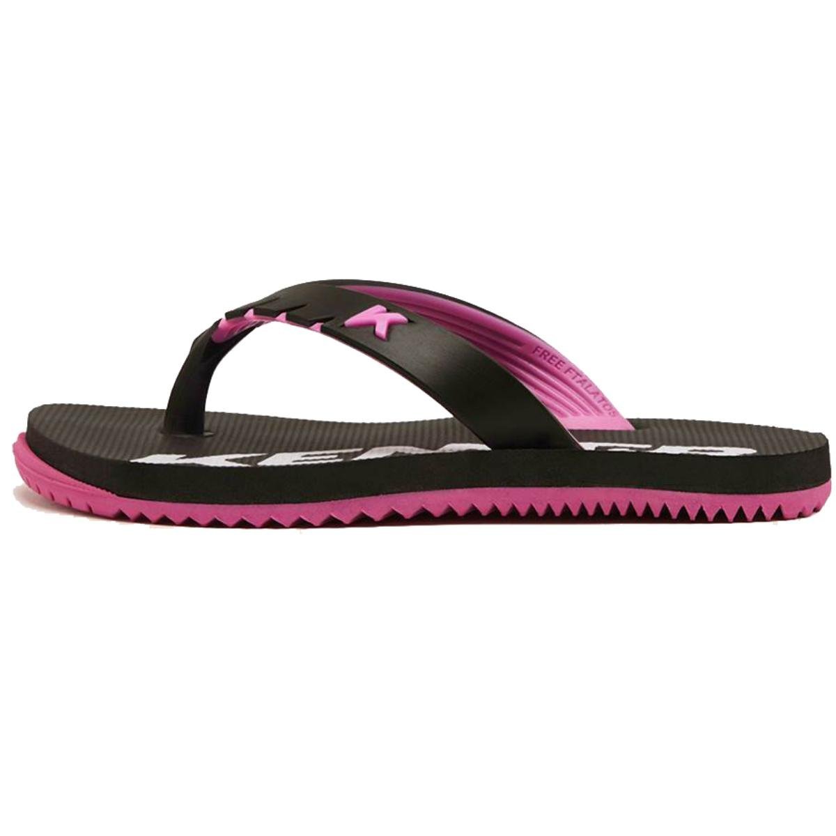 Chinelo Infantil Kenner Red Kids - Preto e Rosa Preto/Rosa 3