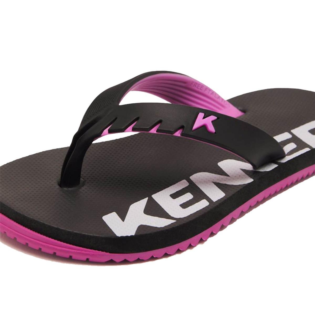 Chinelo Infantil Kenner Red Kids - Preto e Rosa Preto/Rosa 4