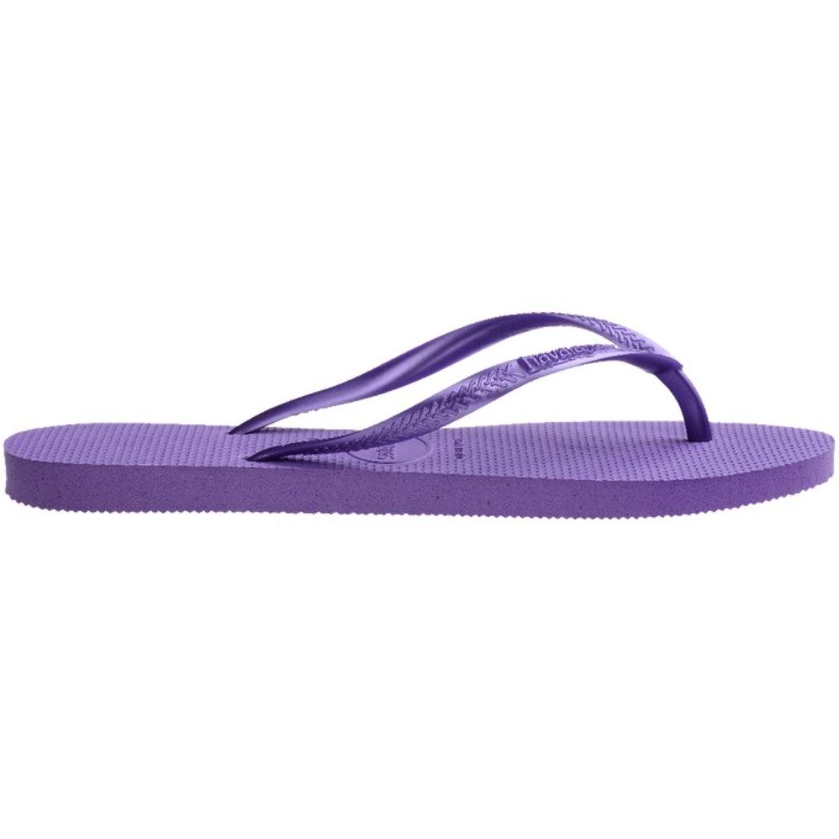 Chinelo Havaianas Slim Tradicional Feminino - Roxo Roxo 3