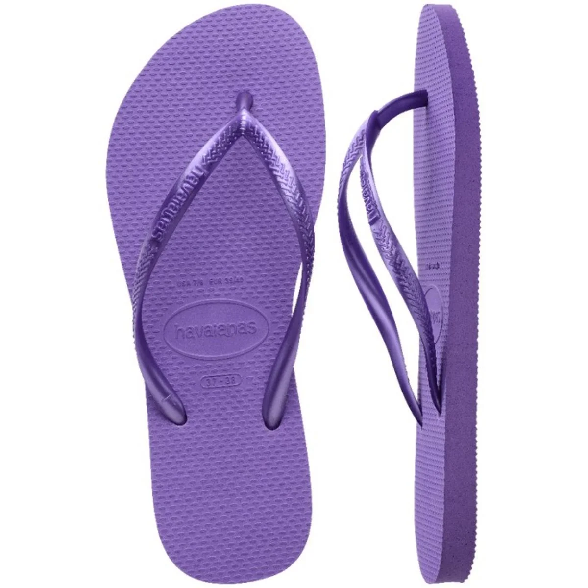 Chinelo Havaianas Slim Tradicional Feminino - Roxo Roxo 5
