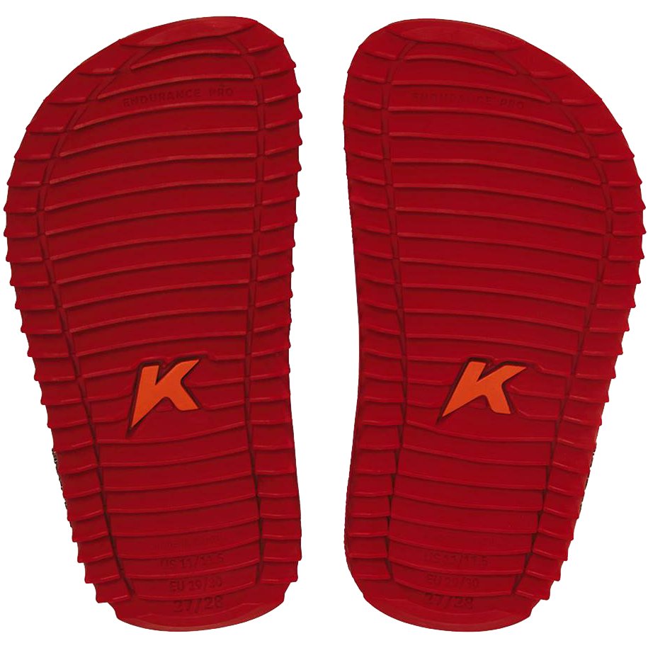 Chinelo Infantil Kenner Kivah Kids TKS - Preto e Vermelho Preto/Vermelho 5