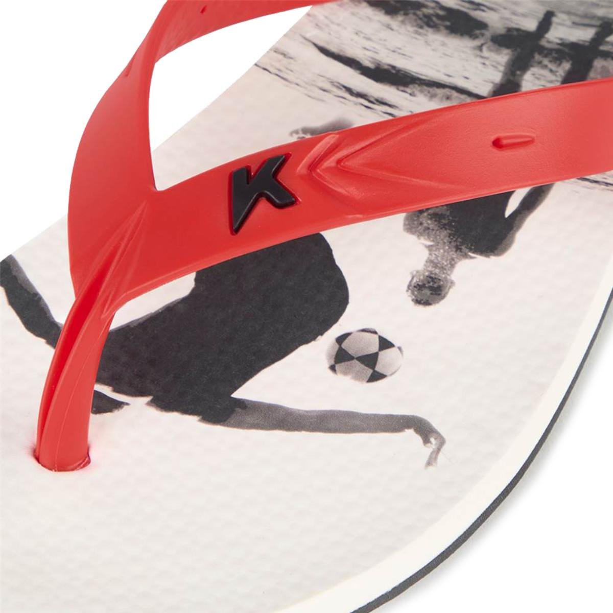 Chinelo Kenner Summer Altinha - Preto e Branco Preto/Branco 4