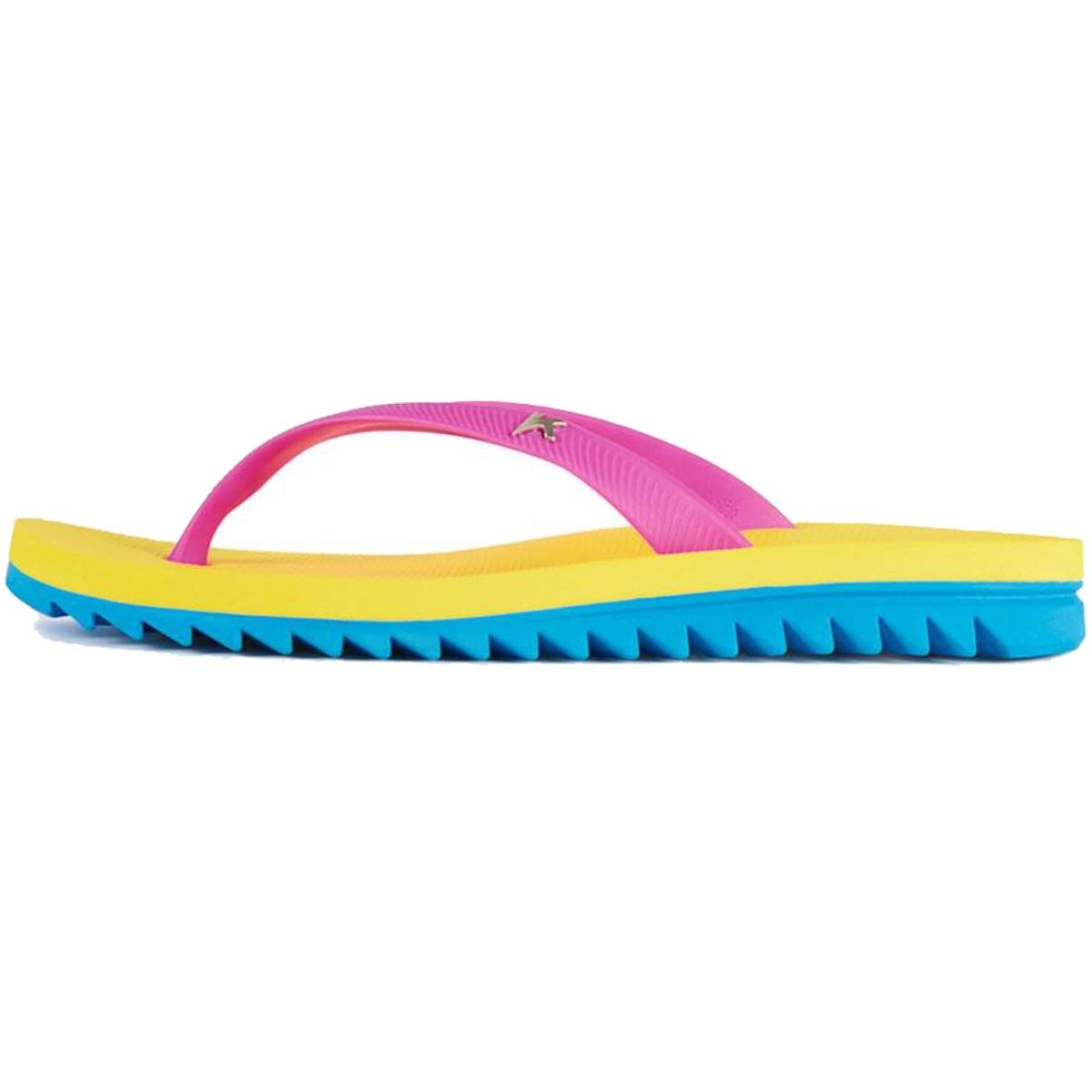 Chinelo Kenner Ibiza Anitta Feminino - Amarelo e Azul Amarelo/Azul 3