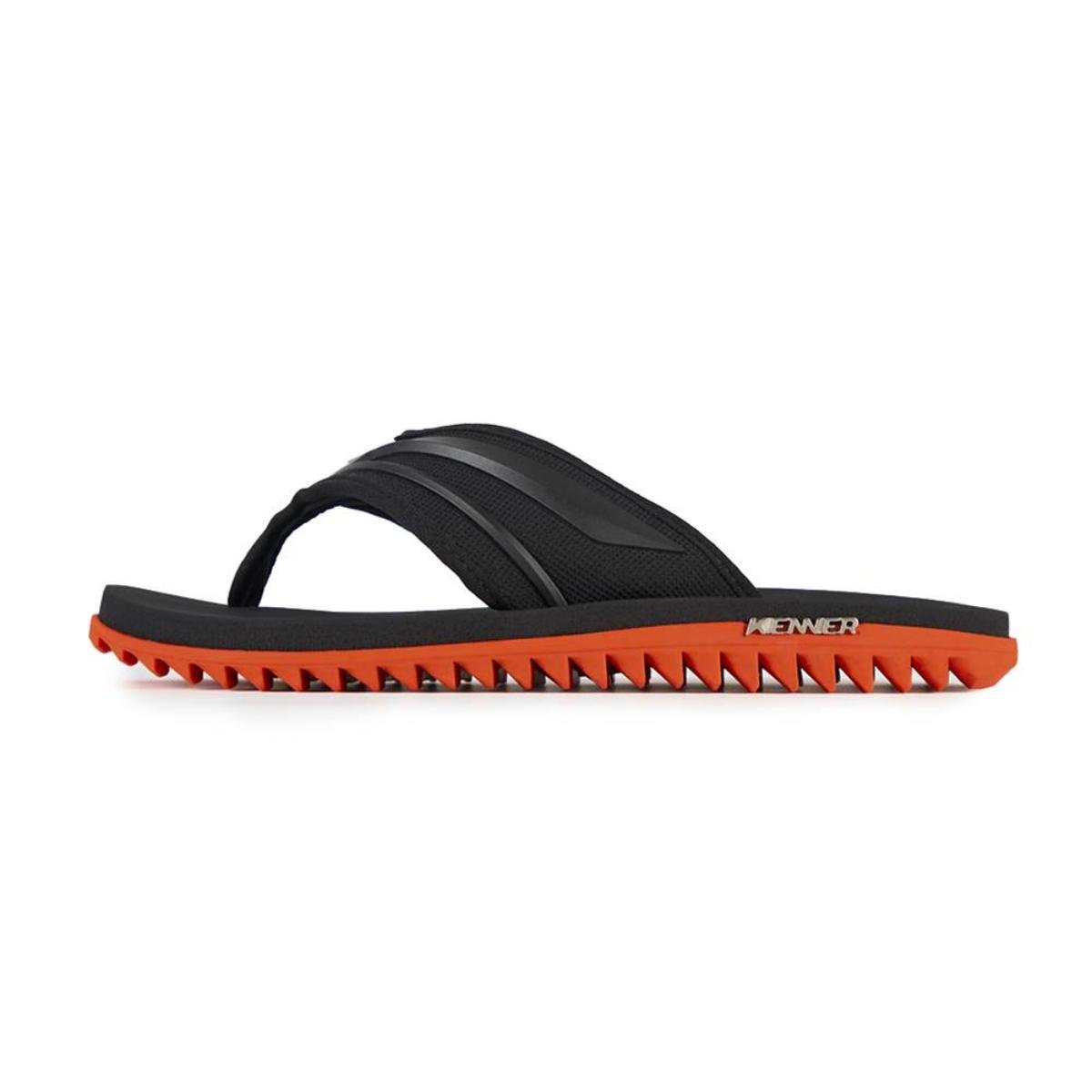 Chinelo Kenner Kivah New Force Masculino - Preto e Laranja Preto/Laranja 3