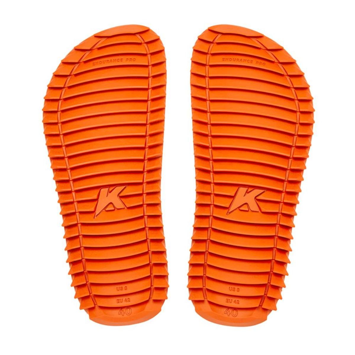 Chinelo Kenner Kivah New Force Masculino - Preto e Laranja Preto/Laranja 5