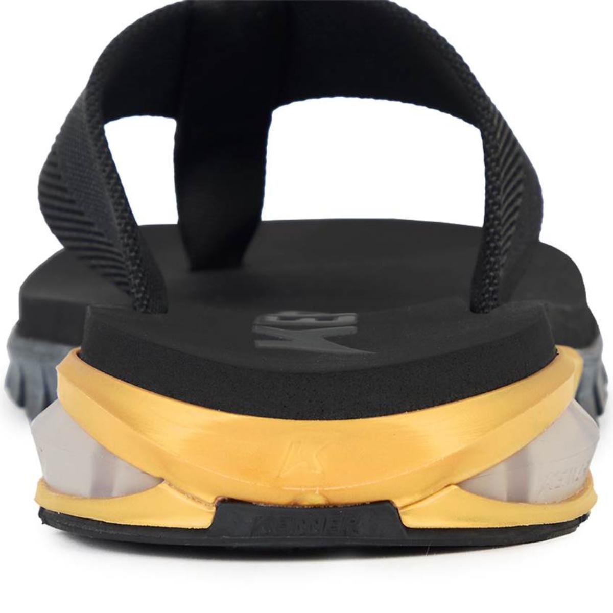 Chinelo Kenner Orak Masculino - Preto e Dourado Preto/Dourado 6