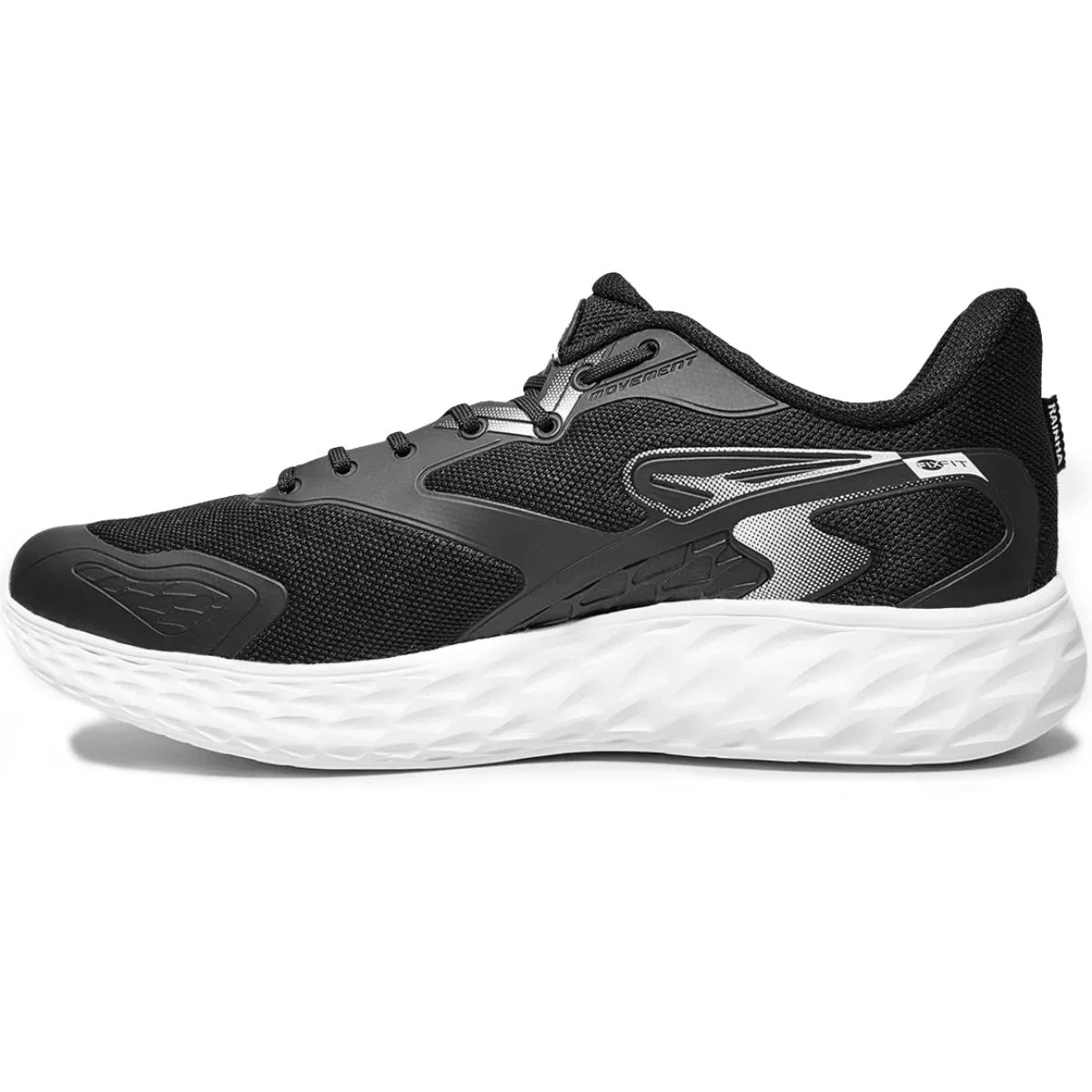 Tênis Rainha Play IV Masculino - Preto e Branco Preto/Branco 4