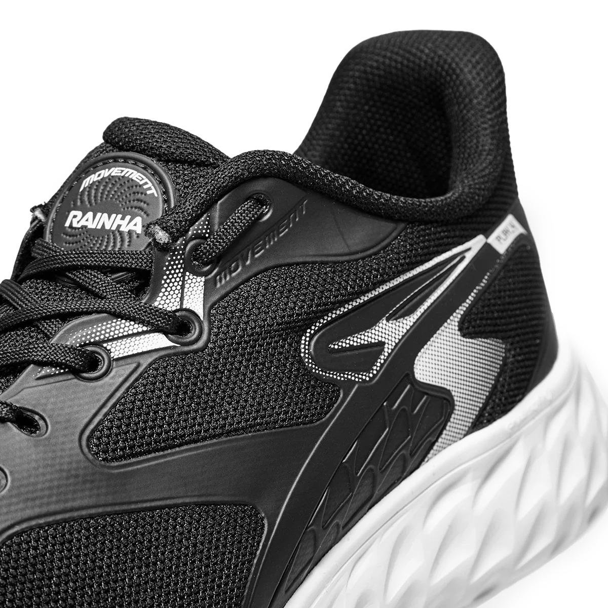 Tênis Rainha Play IV Masculino - Preto e Branco Preto/Branco 6