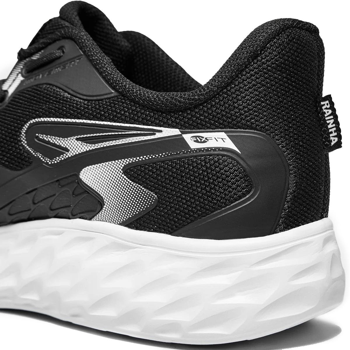 Tênis Rainha Play IV Masculino - Preto e Branco Preto/Branco 8