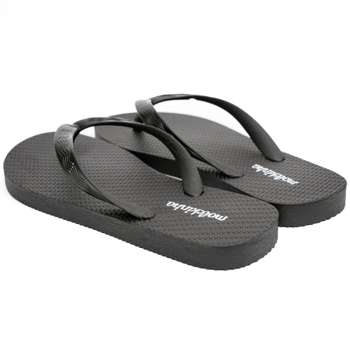 Chinelo Infantil Molekinha Tira Pronta Menina - Preto Preto 4