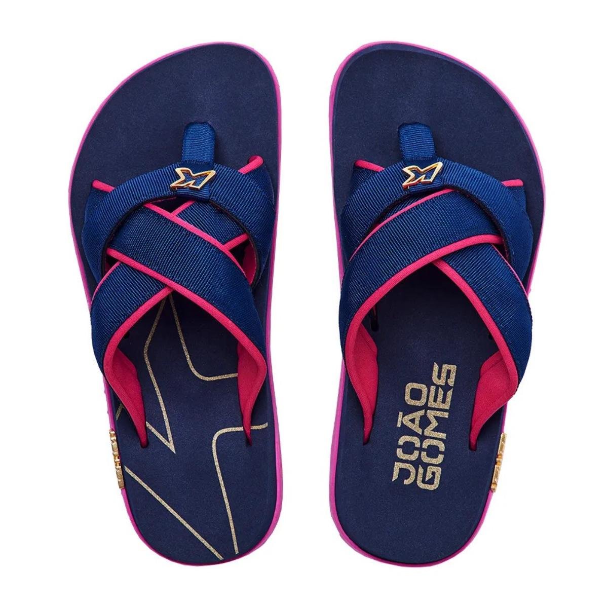 Chinelo Kenner Kivah Spider Collab João Gomes - Azul e Rosa Azul/Rosa 2