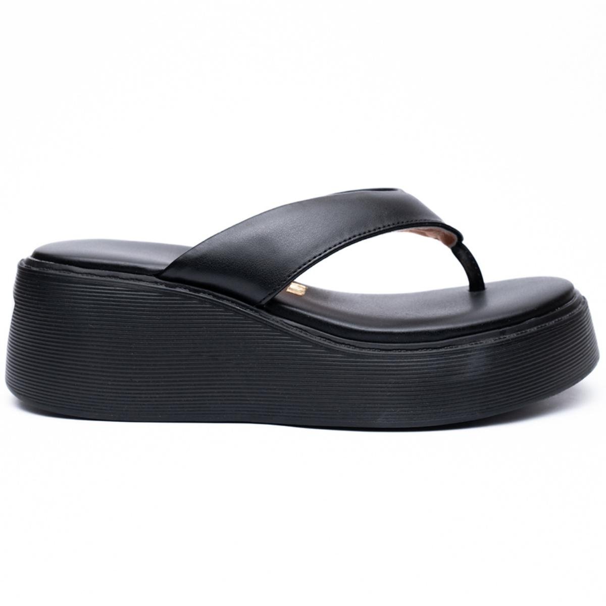 Chinelo Vizzano Flat Feminino - Preto Preto 2
