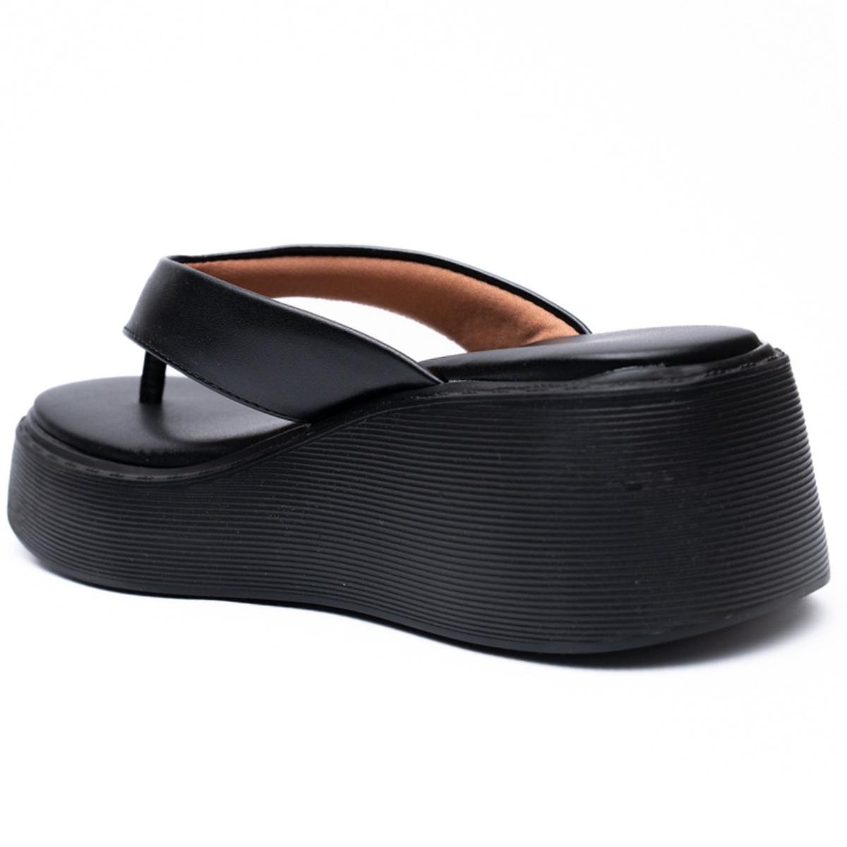 Chinelo Vizzano Flat Feminino - Preto Preto 4