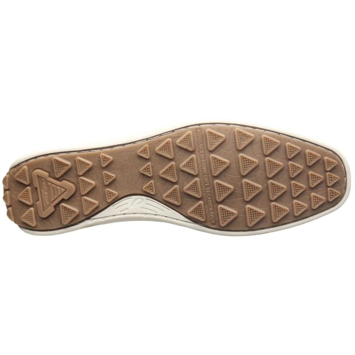 Mocassim Couro Pegada 142002 Masculino - Areia Bege 5