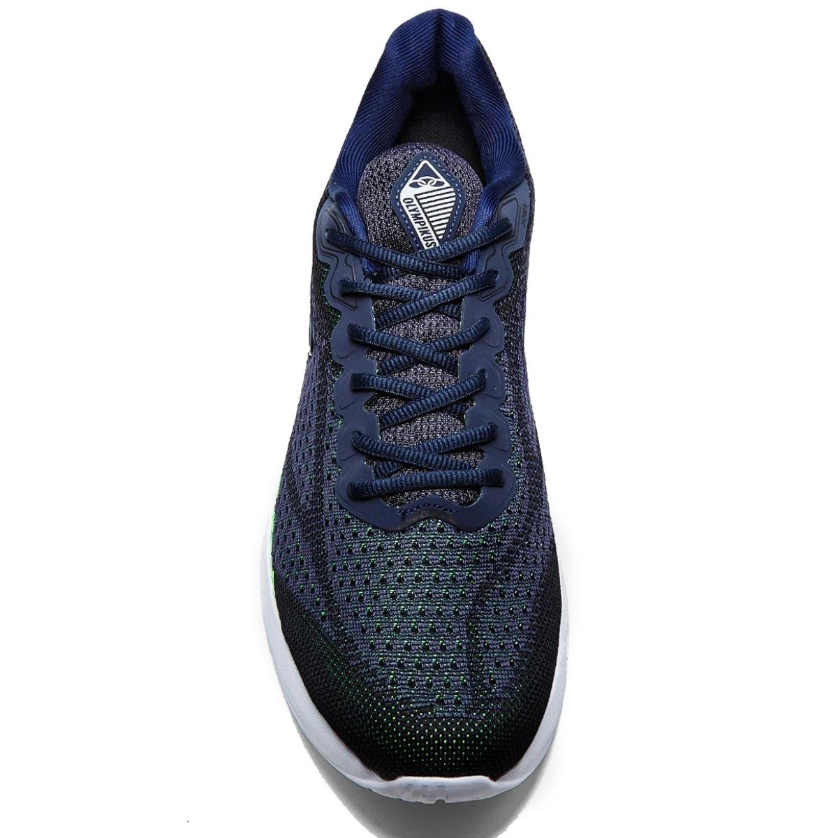 Tênis Olympikus Soma Masculino - Marinho e Verde Azul Marinho 3
