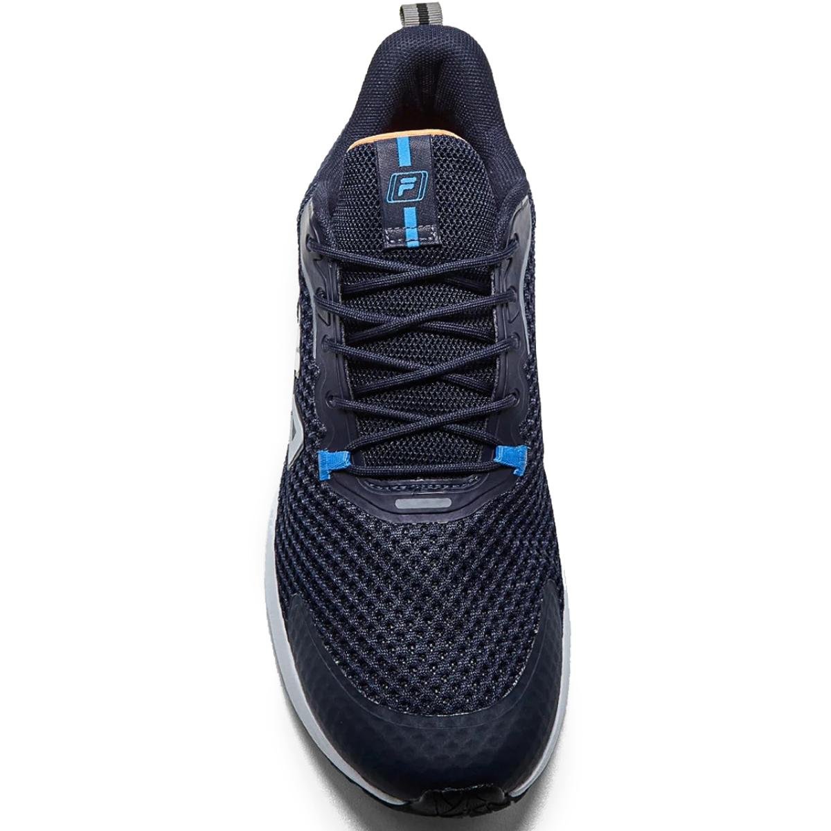 Tênis Fila Racer Comet Masculino - Marinho e Laranja Azul 3