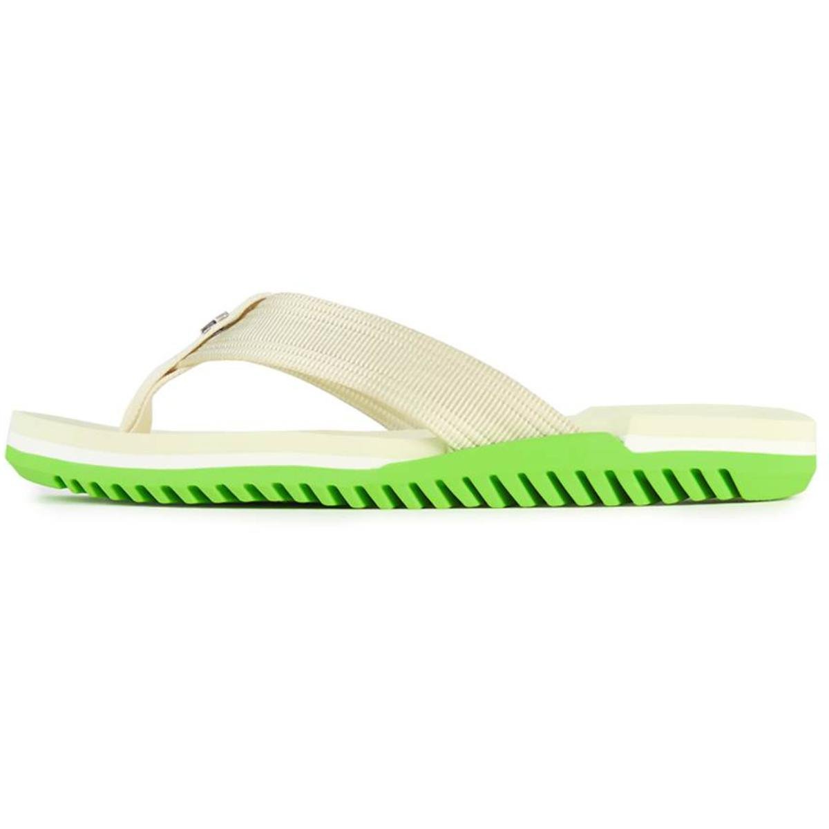 Chinelo Kenner Anitta Nk6 Pro Masculino - Branco e Verde Branco 3
